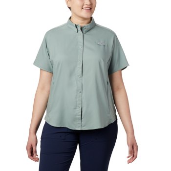 Dámské Košile Columbia PFG Tamiami II Short Sleeve Plus Size Světle Zelene XMDZJY748